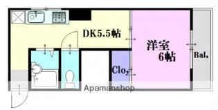 山崎小町ビル【3階】の間取り