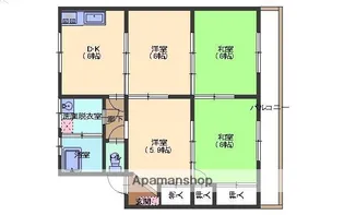 広島県広島市佐伯区隅の浜1丁目【マンション】の間取り