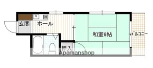 金村ビル【2階】の間取り