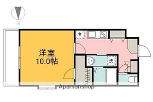 広島県広島市安佐南区中筋1丁目【マンション】の間取り