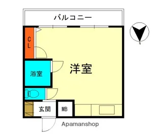 サンピアシャネル【7階】の間取り