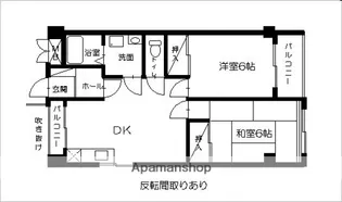 広島県広島市西区庚午北2丁目【マンション】の間取り