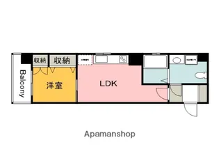 小町グランデ【4階】の間取り