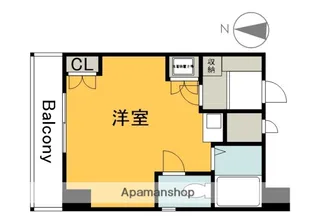 ライオンズマンション京橋【2階】の間取り
