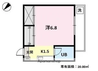 田川ビル【4階】の間取り