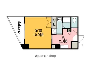 広島県広島市南区仁保新町1丁目【マンション】の間取り