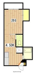 広島県広島市西区大芝2丁目【マンション】の間取り