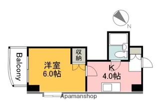 広島県広島市安佐南区西原2丁目【マンション】の間取り