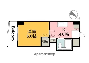 広島県広島市安佐南区西原2丁目【マンション】の間取り
