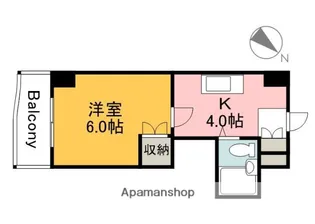 広島県広島市安佐南区西原2丁目【マンション】の間取り