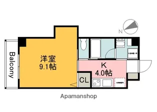 広島県広島市安佐南区西原8丁目【マンション】の間取り
