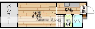広島県広島市西区打越町【マンション】の間取り