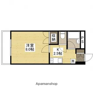 広島県広島市南区宇品東7丁目【マンション】の間取り