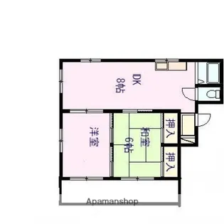 広島県広島市西区己斐本町2丁目【マンション】の間取り