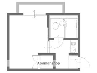 メタリック ビィラ【4階】の間取り