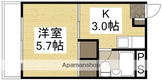広島県広島市佐伯区坪井1丁目【マンション】の間取り