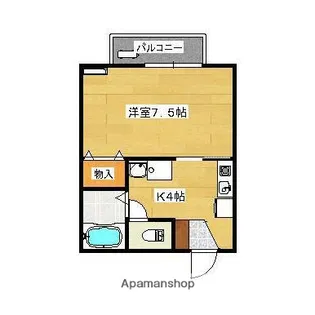 広島県広島市安佐南区相田1丁目【アパート】の間取り
