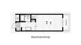 広島県広島市西区打越町【マンション】の間取り