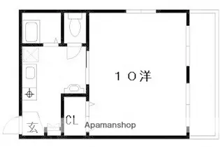 広島県広島市東区牛田新町3丁目【マンション】の間取り