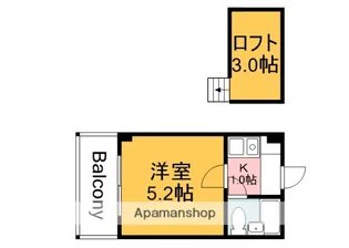 広島県広島市佐伯区五日市中央1丁目【マンション】の間取り