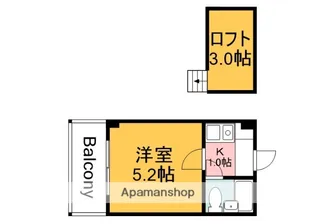 広島県広島市佐伯区五日市中央1丁目【マンション】の間取り