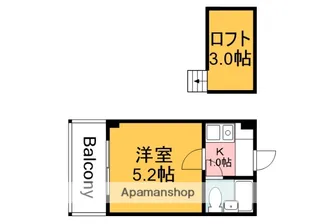 広島県広島市佐伯区五日市中央1丁目【マンション】の間取り