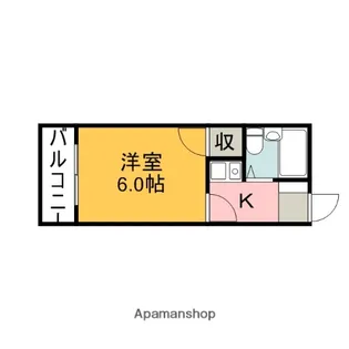 広島県広島市佐伯区五日市中央5丁目【マンション】の間取り