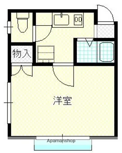 広島県広島市南区山城町【アパート】の間取り