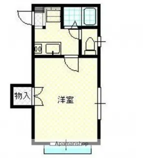 広島県広島市南区山城町【アパート】の間取り