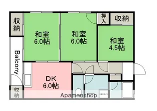 広島県広島市西区己斐中3丁目【アパート】の間取り
