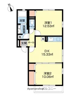 アーバンフォレスト【2階】の間取り