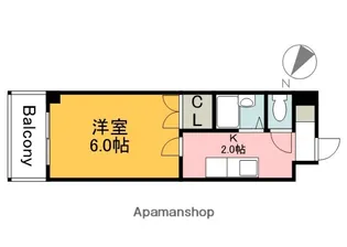 広島県広島市安佐南区祇園1丁目【マンション】の間取り