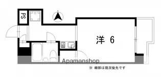 広島県広島市西区三篠町1丁目【マンション】の間取り