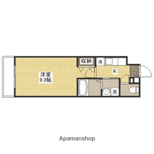 広島県広島市安佐南区上安1丁目【マンション】の間取り
