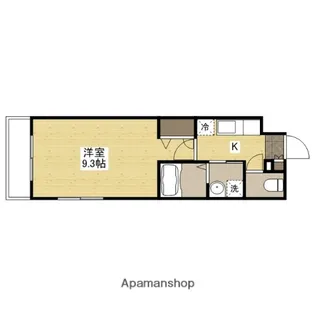 広島県広島市安佐南区上安1丁目【マンション】の間取り