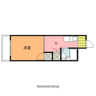 広島県広島市安佐南区西原4丁目【マンション】の間取り