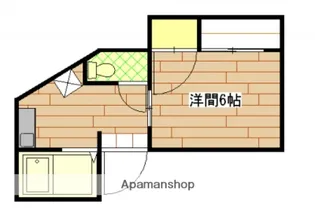 広島県広島市西区大芝1丁目【マンション】の間取り