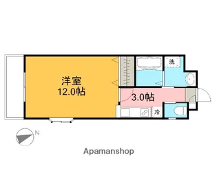 広島県広島市安佐南区大町東1丁目【マンション】の間取り