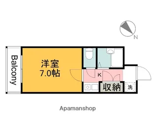 広島県広島市西区庚午南2丁目【マンション】の間取り
