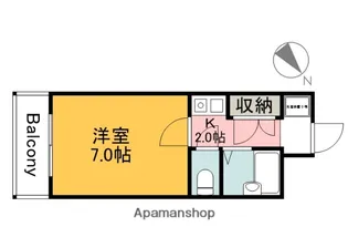 広島県広島市西区庚午南2丁目【マンション】の間取り