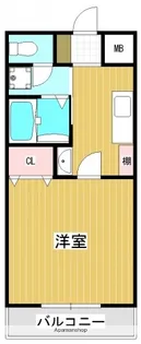 ベルドミールⅠ【1階】の間取り