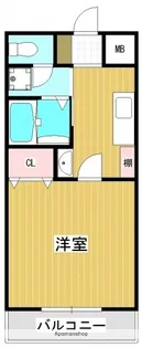 広島県広島市安佐北区落合南2丁目【マンション】の間取り