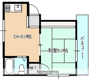 広島県広島市安佐南区西原4丁目【マンション】の間取り