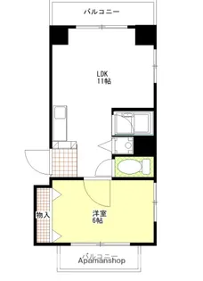 福地産業加古町ビル【2階】の間取り