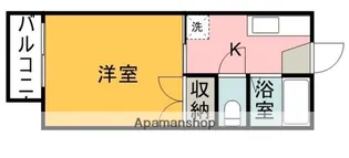 広島県広島市東区戸坂大上4丁目【アパート】の間取り