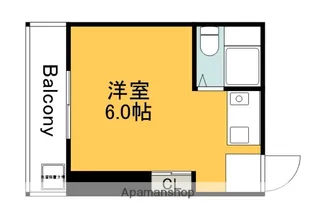デュウオコート西平塚【5階】の間取り