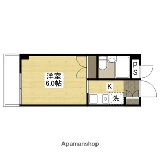 広島県広島市安佐北区落合2丁目【マンション】の間取り