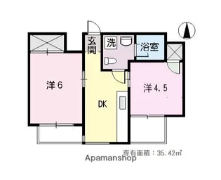 広島県広島市南区出汐1丁目【マンション】の間取り