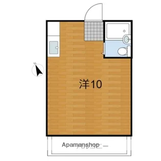 広島県広島市安芸区中野東6丁目【アパート】の間取り