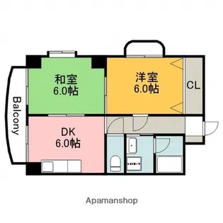 広島県広島市安佐南区祇園1丁目【マンション】の間取り